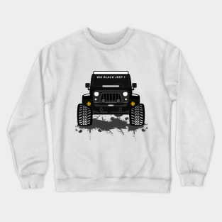 BLACK BIG JEEP 1 Crewneck Sweatshirt